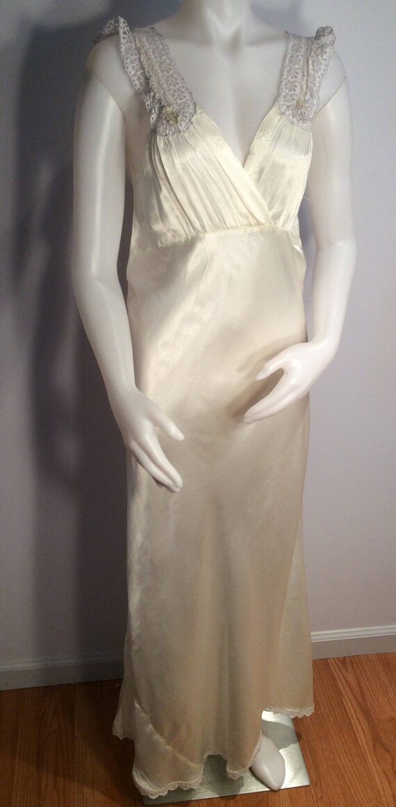 liquid satin nightgown