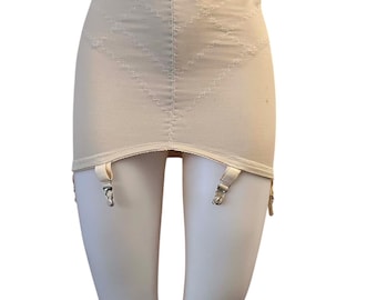 Vintage girdle open bottom attached garters Young Smoothie X-LARGE