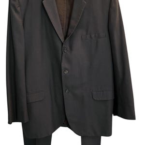 Vintage suit NORTHWEAVE by SAGNER dark turquoise blue with 2 pairs of cuffed pants 1950s 1960s single breasted 3 button