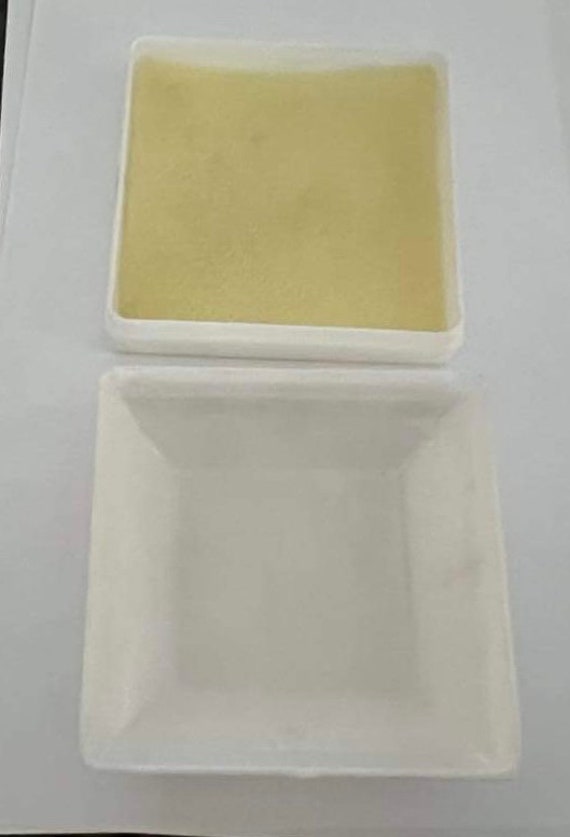 Vintage jewelry presentation box white marble lucite in original store box small white jewelry box vintage jewelry box View 4