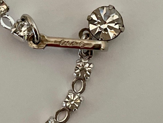 Vintage Coro demi-parure necklace and bracelet si… - image 6