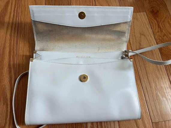 Vintage white leather purses 1970s nordstrom made… - image 6