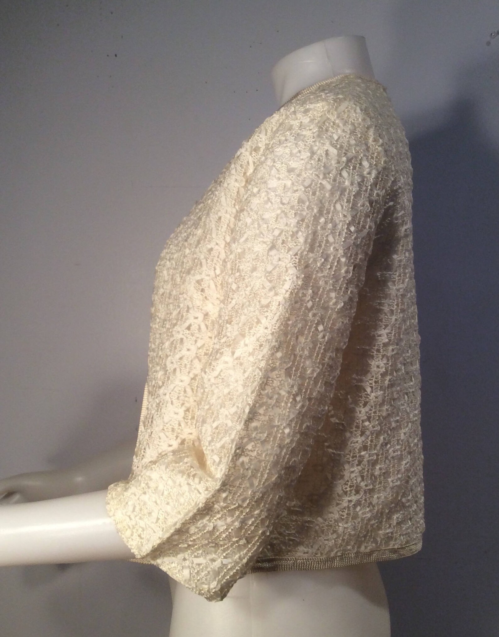 Ribbon Jacket Bolero Jacket Vintage Women's Rockabilly VLV Etsy