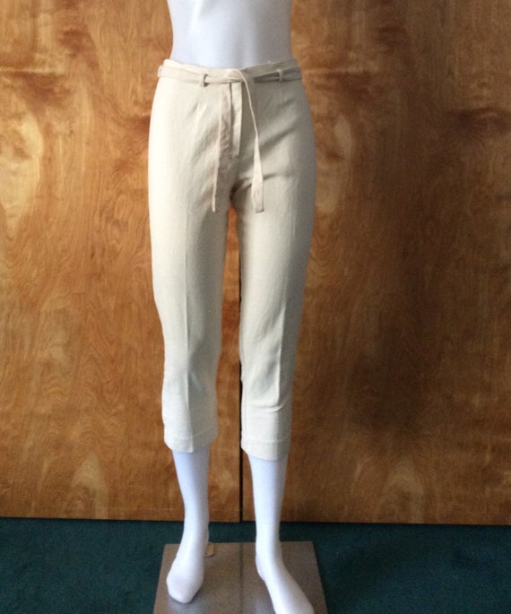 Vintage women’s cigarette pants crop pants 1950s 1