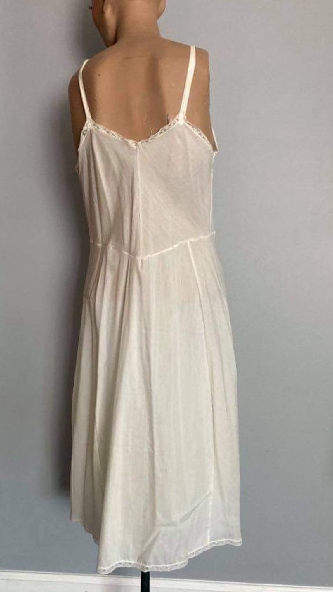 Vintage full slip by Artemis size 34 style 8901 off white with | Etsy