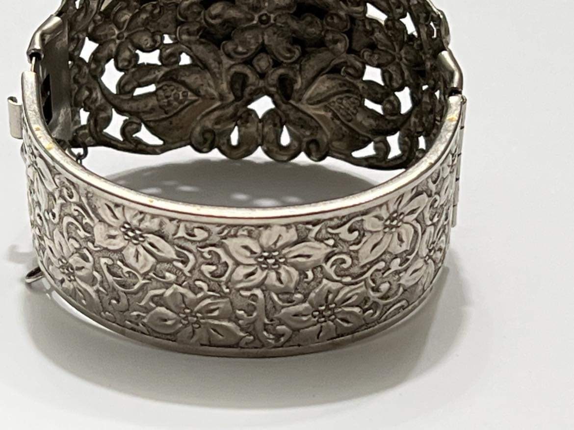 Vintage Capri Jewelry Repousse Egyptian Style Pendant and Etsy