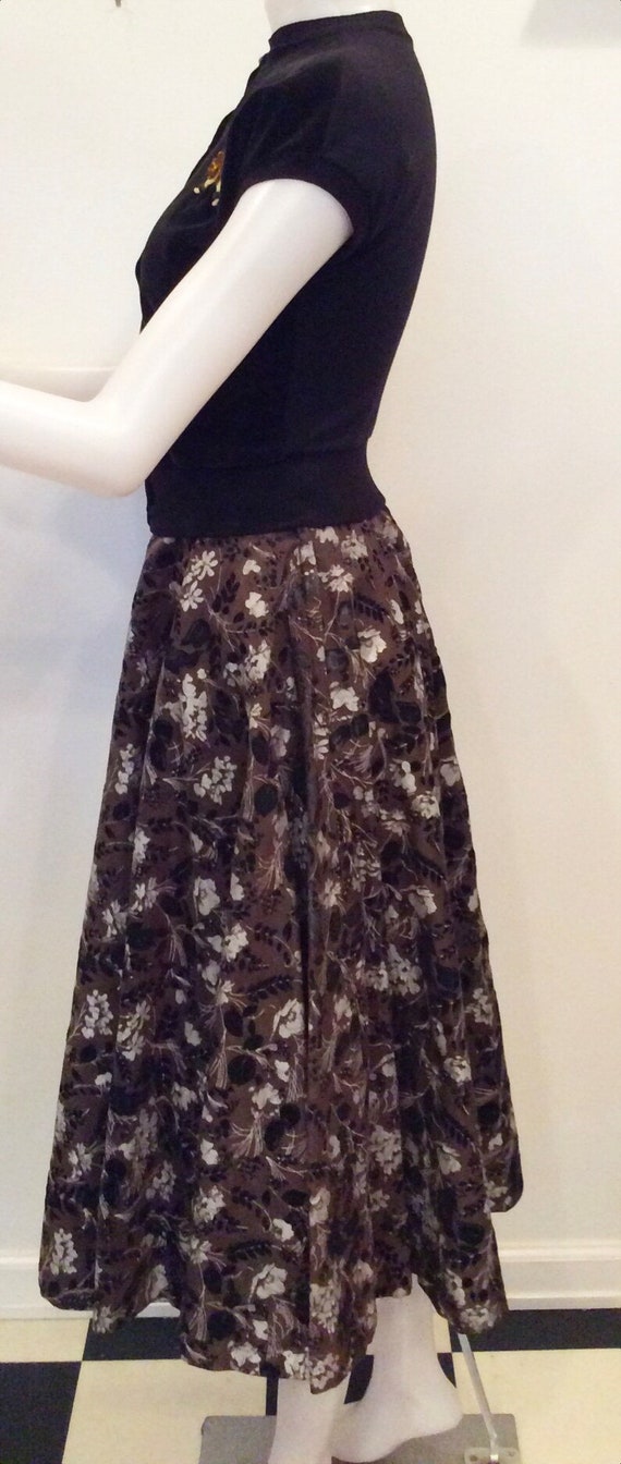 Vintage circle skirt GOODMAN SCHEINHORN  design b… - image 3