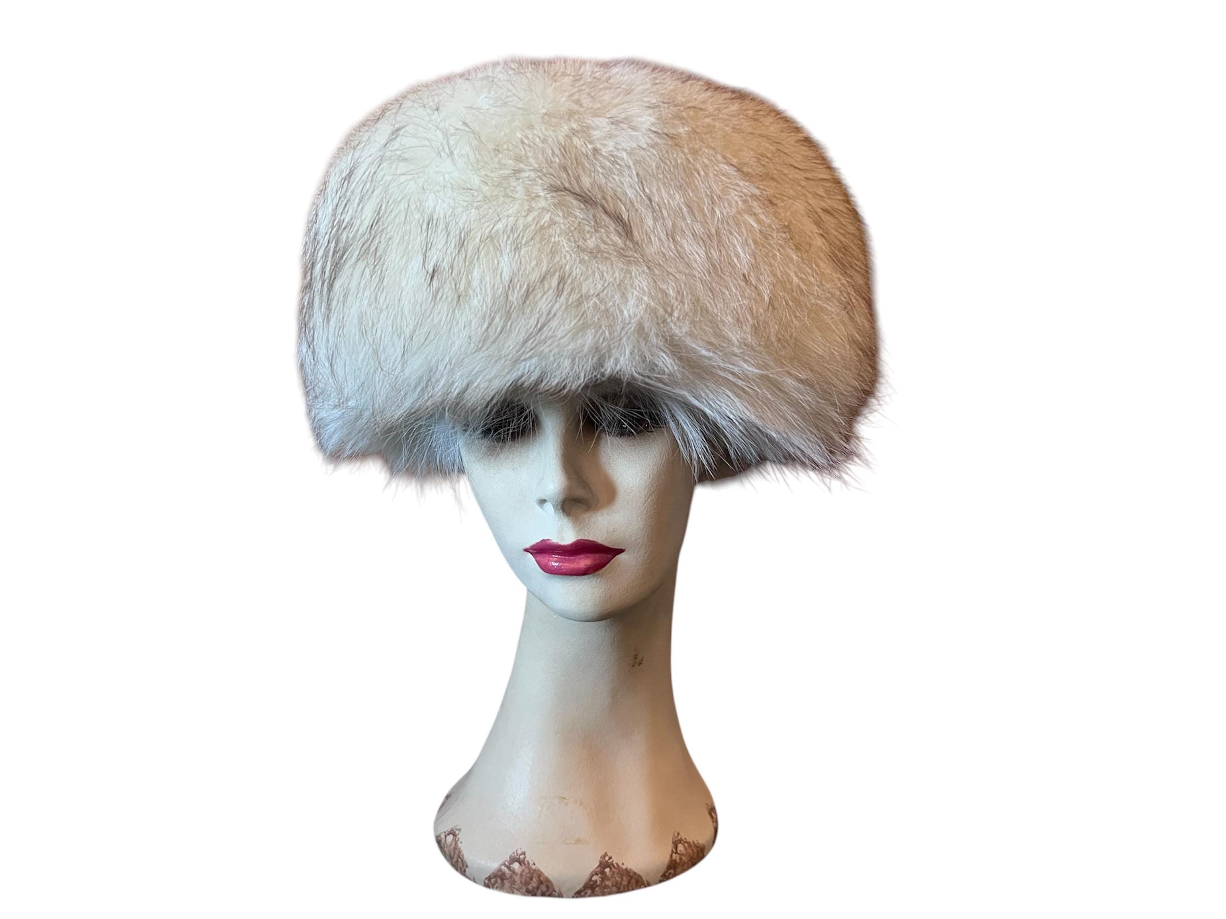 NWT Dr. Zhivago Beautiful Adjustable Gray Fur Hat Doctor Zhivago Hat - Etsy main image 2