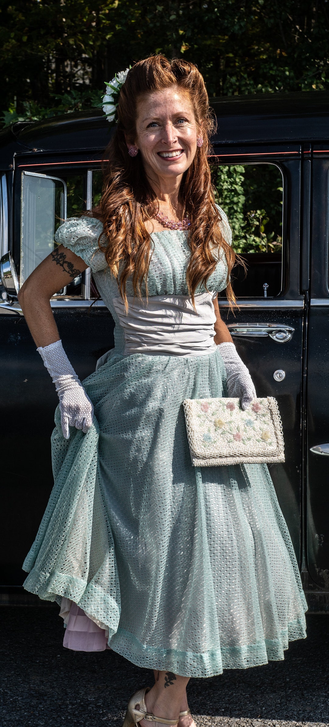 Deres デレス draping dress perl Jaiden Pearl Sheer Overlay Satin Dress | francesca's®