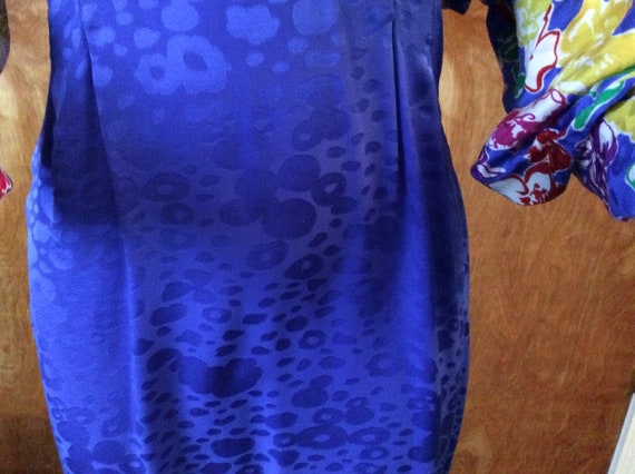 Vintage 1980’s silk dress Francesca of DAMON FOR … - image 2