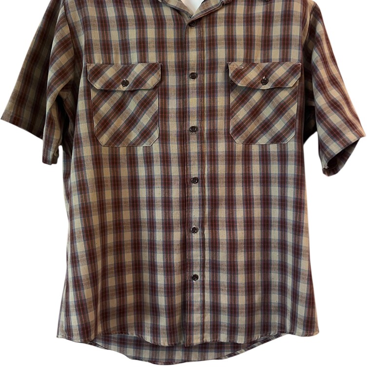 Vintage Loose Casual Plaid Shirt