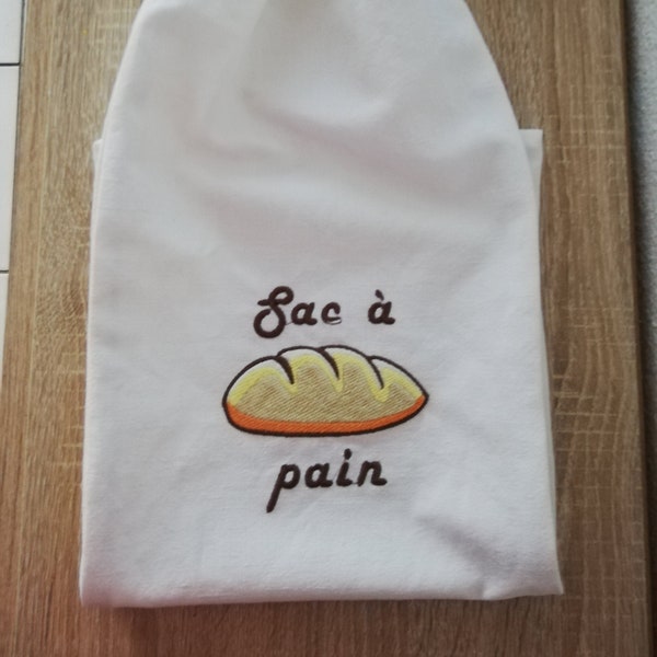 Sac à pain/baguette en tissu