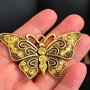 anniel butterfly pale gold