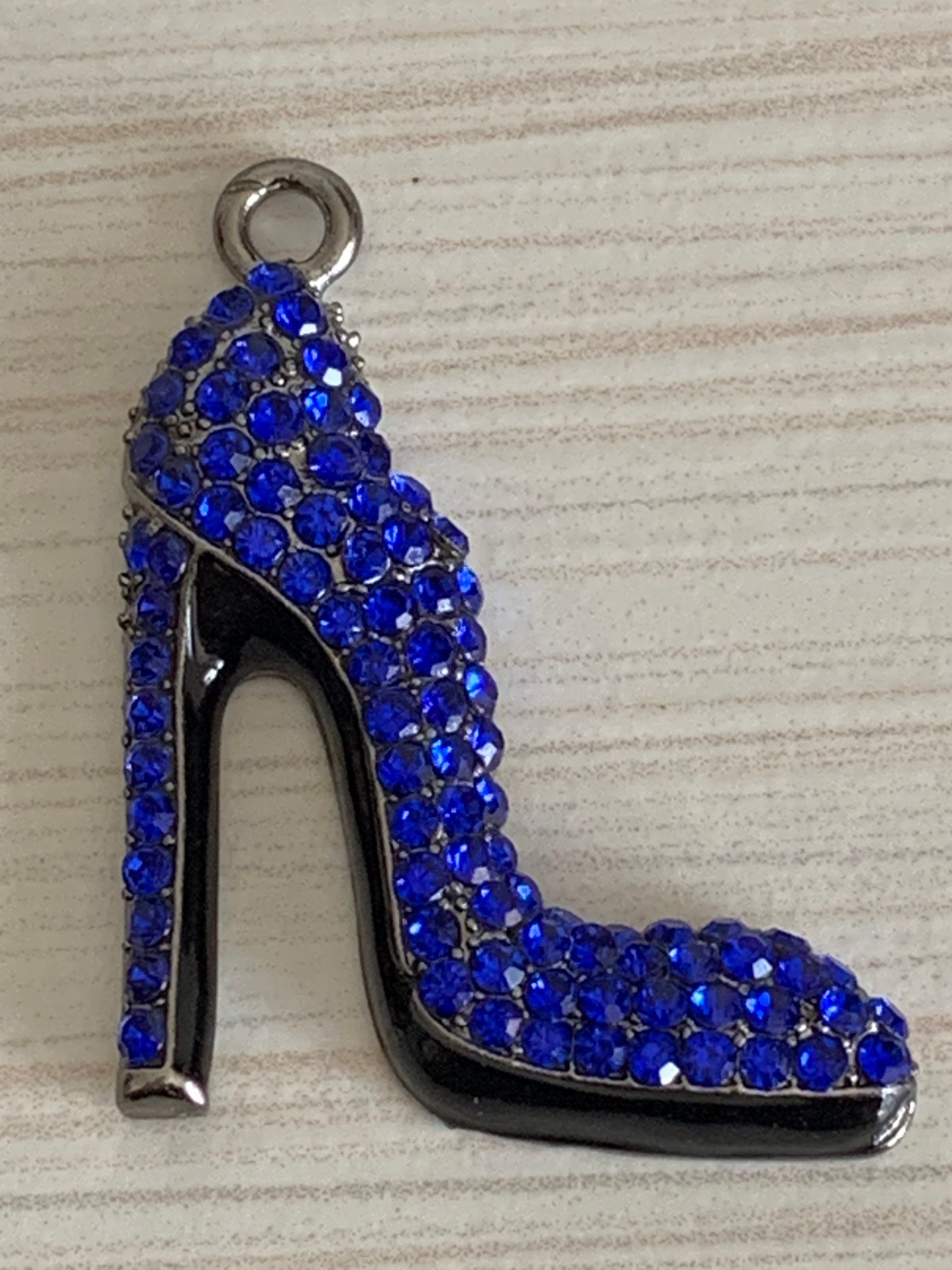 Shoe charms, Rhinestone high heels, High heels stilettos