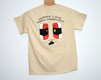 Musubi Love T-shirt. ( Where Love Meets Happiness )