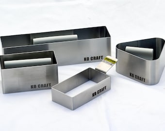 4Pc Metal Musubi Set - Light Gray.  (Alo Hale Collection )