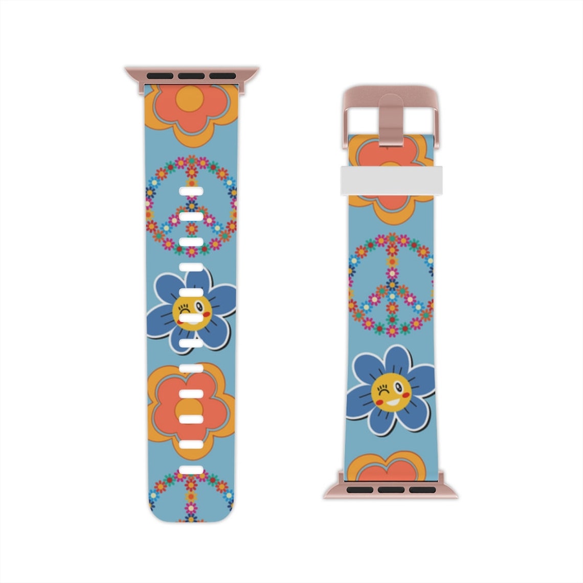 Seventies Hippie Watch Band for Apple Watch Etsy