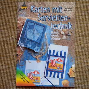 Buch Serviettentechnik Anleitung Decoupage