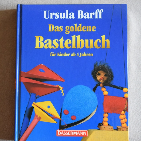 Anleitung Bastelbuch für Kinder ab 4 Jahren selbst basteln