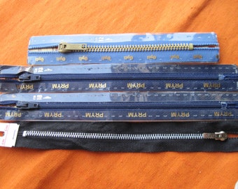 10 x Talon Reißverschluss 20 cm Grün Metallzähne Schieber Metall **4**