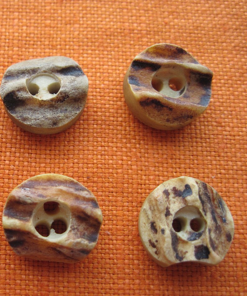 button for costume 616 mm horn button 6-8 mm thick jacket button knob for knitting