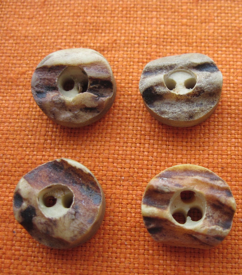 button for costume 616 mm horn button 6-8 mm thick jacket button knob for knitting