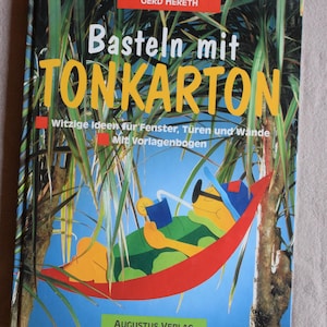 Fensterbild Buch Tonkarton basteln Vorlagenbogen  Wandbilder