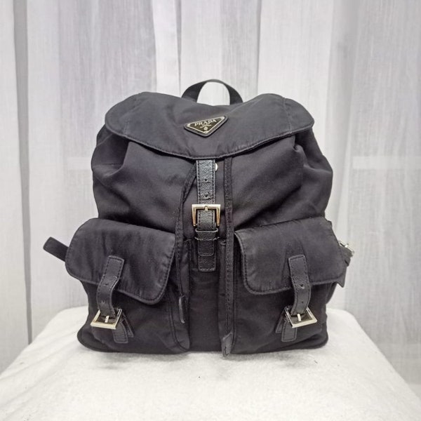 Nylon Prada Backpack Etsy