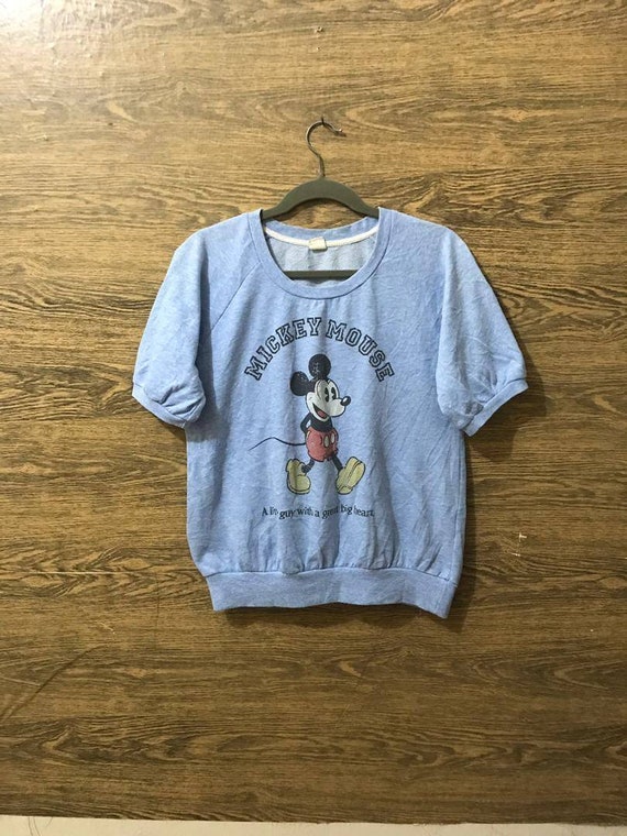 Sale... Vintage Mickey Mouse tshirt/Big Print logo