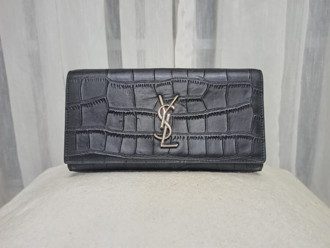 Crocodile wallet Louis Vuitton Black in Crocodile - 27475689