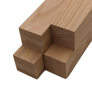 White Oak Turning Blanks (4pc) 2&quot; x 2&quot;