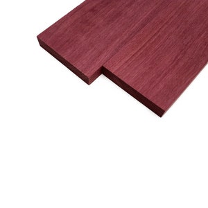 Purpleheart Lumber Board - 3/4&quot; x 4&quot; (2 Pcs)