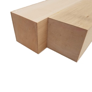 Basswood Lumber Carving Blocks - 3&quot; x 3&quot;
