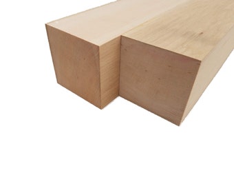 Basswood Lumber Carving Blocks - 3" x 3"