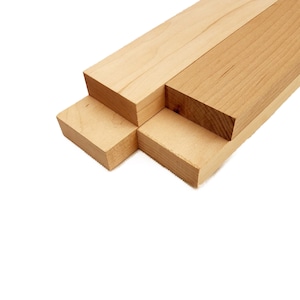 Maple Lumber Board - 3/4&quot; x 2&quot; (4 Pcs)