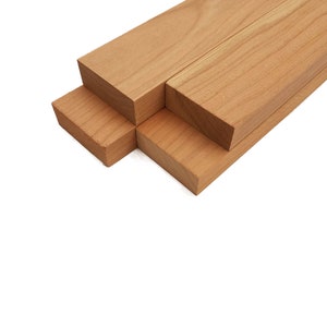 Cherry Lumber Board - 3/4&quot; x 2&quot; (4 Pcs)