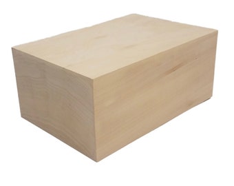 Basswood Lumber Carving Blocks - 4" x 6" (1Pc)