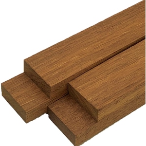 Merbau Lumber Board - 3/4&quot; x 2&quot; (4pcs)