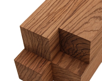 Zebrawood Lumber Square Turning Blanks (4pc) (2" x 2")