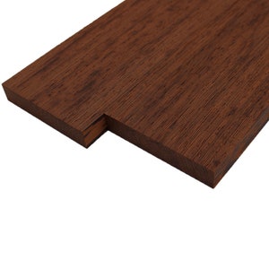 Wenge Lumber Board - 3/4&quot; x 4&quot; (2 Pcs)