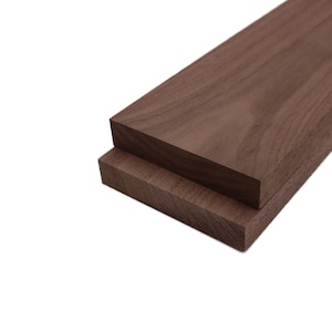 Black Walnut Lumber Board - 3/4" x 4" (2 Pcs)