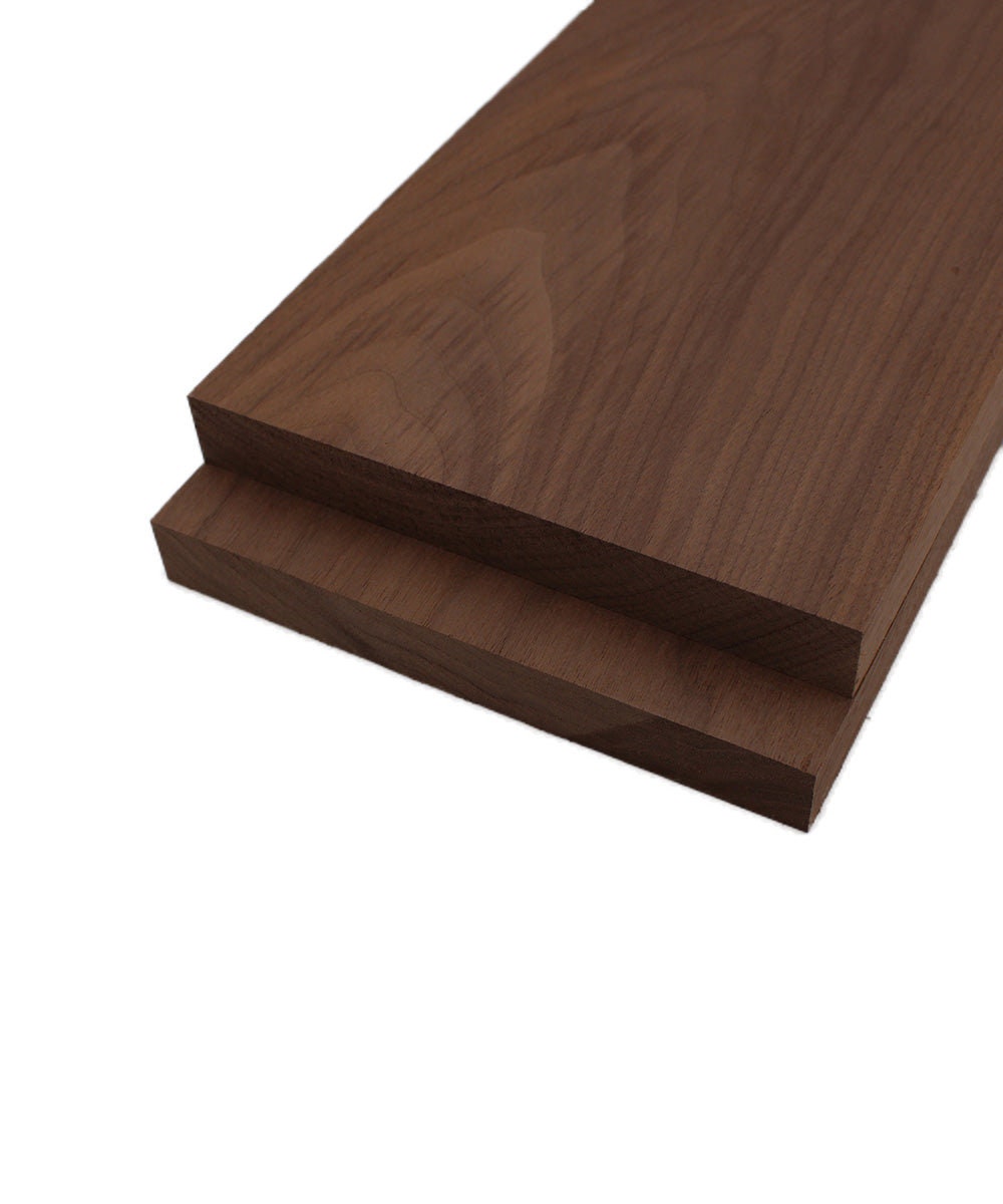 Black Walnut Lumber Board - 3/4" x 6" (2 Pcs)