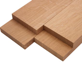 Quarter Sawn White Oak Lumber Board - 3/4" x 4" (2 Pcs)