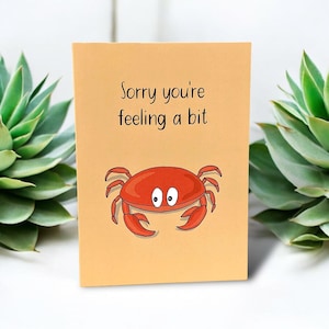Désolé de vous sentir mal, envoyez des vœux de rétablissement et un soutien émotionnel à quelqu'un avec un petit jeu de mots pour le faire sourire.