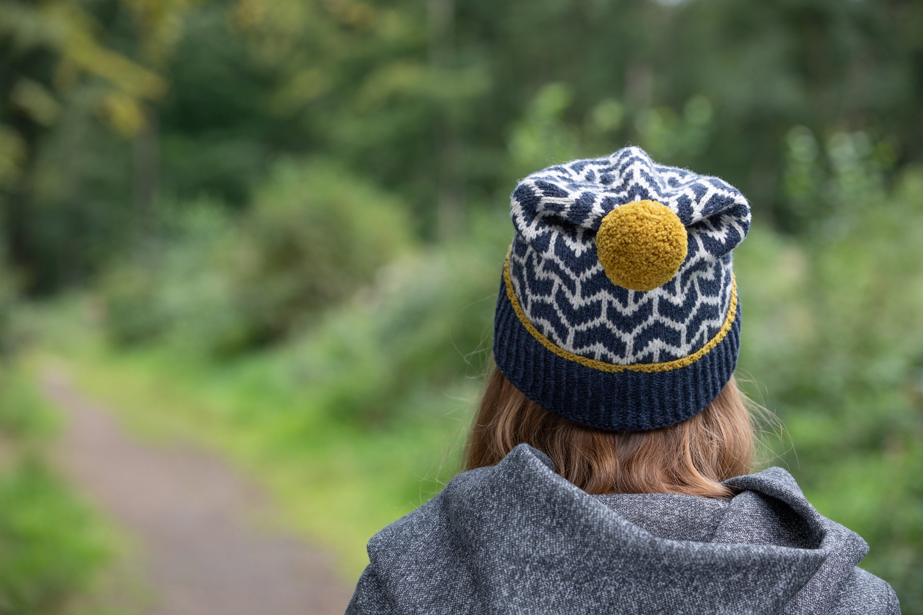 Knitting Pattern PDF Fair Isle Hat Stranded Instant Download - Etsy