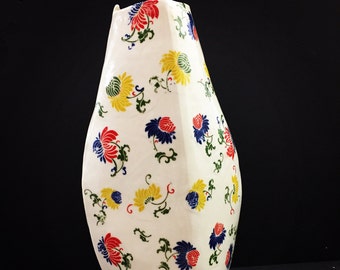 Handmade ceramic porcelain vase