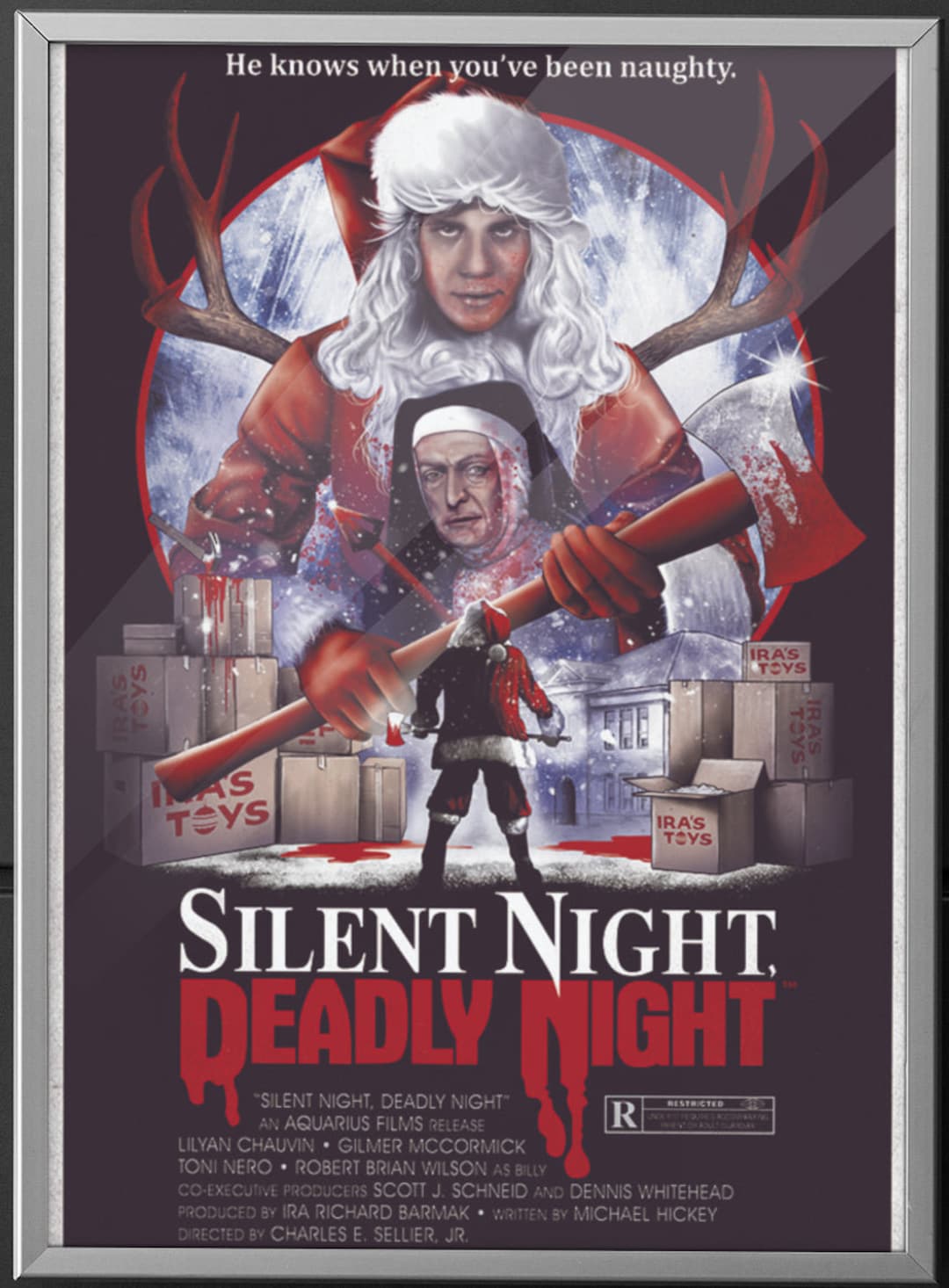 Silent Night Deadly Night - Mother Superior Poster - Etsy