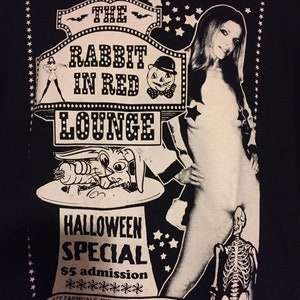 Rabbit In Red T-shirt with Sherri Moon Taken from Rob Zombies Halloween *FREE SHIPPING*