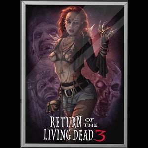 Retorno dos Mortos-Vivos 3 - Pôster Julie Hunger