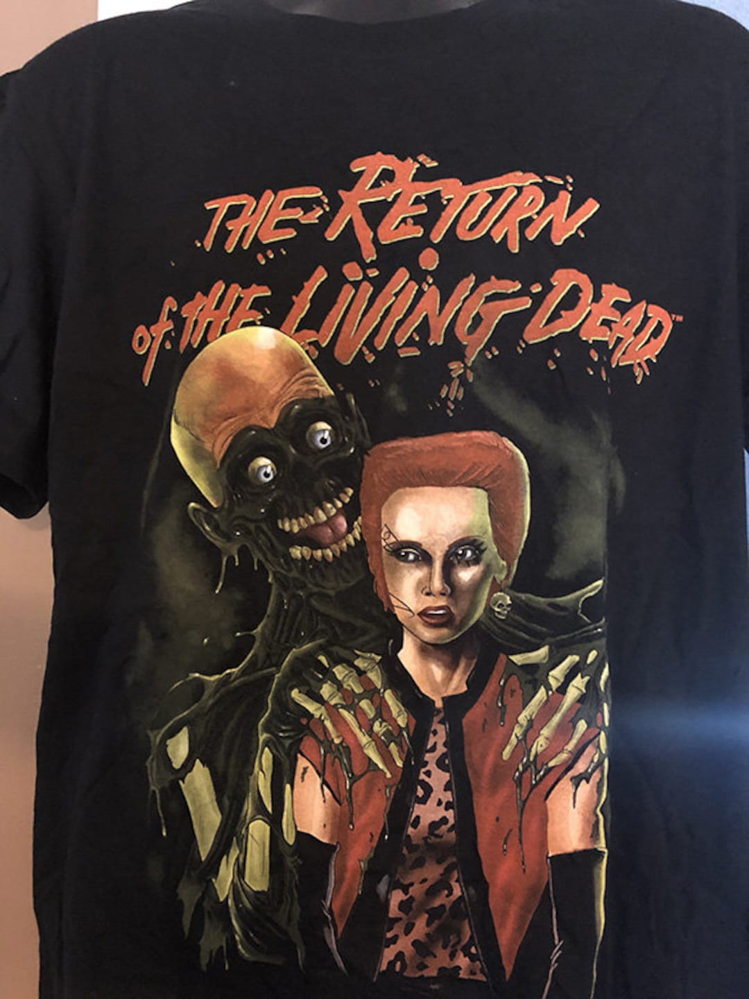 Return of the Living Dead - Trash and Tarman T-shirt - Etsy